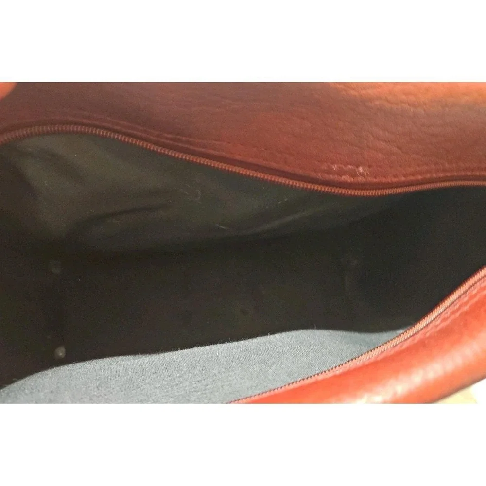 Samsonite Silhouette Carry On Faux Leather Reddish Brown  Vintage + VTG PSA Tag